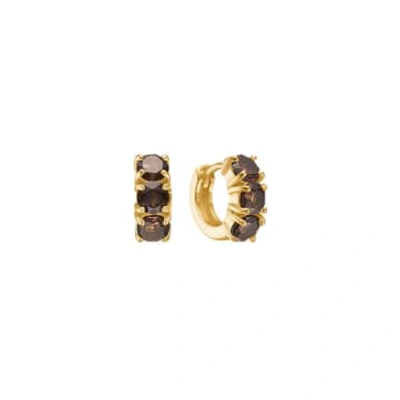 Shop Carre Carré Gold Plated Hoop Earring 1cm