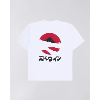 Shop Edwin Kamifuji T-shirt In White