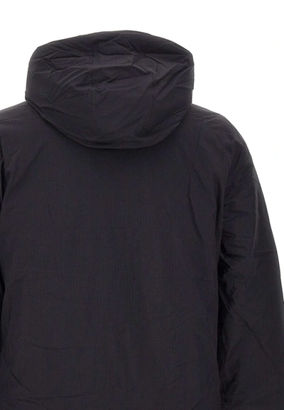 Shop K-way "ripstop Prime Marmotta" Men's Jacket In Black