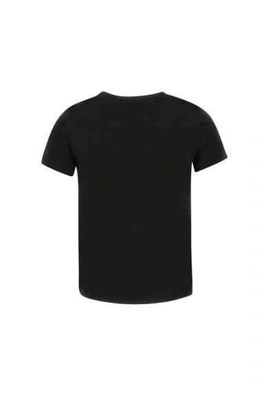 Shop Kenzo Paris "crest Logo Classic" Cotton T-shirt In Black