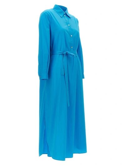 Shop Le Twins 'laura' Dress In Light Blue