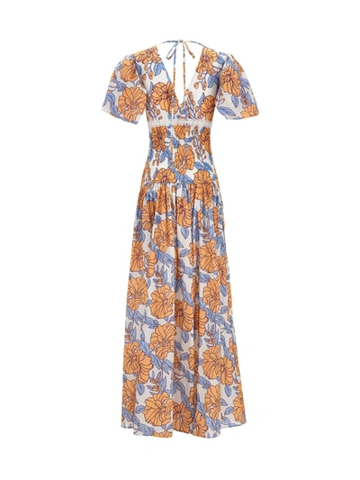 Le Twins Multicolor Rosellina Long Dress In Multicolor