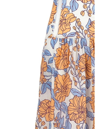 Shop Le Twins 'rosellina' Long Dress In Multicolor