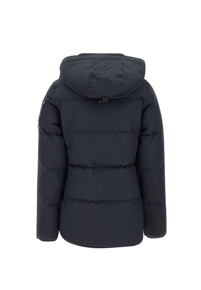 Moose Knuckles "knowlesvilles" Down Jacket In Blue