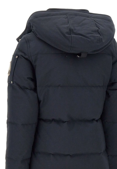 Moose Knuckles "knowlesvilles" Down Jacket In Blue
