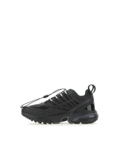 Shop Salomon Sneakers In Black/black/black