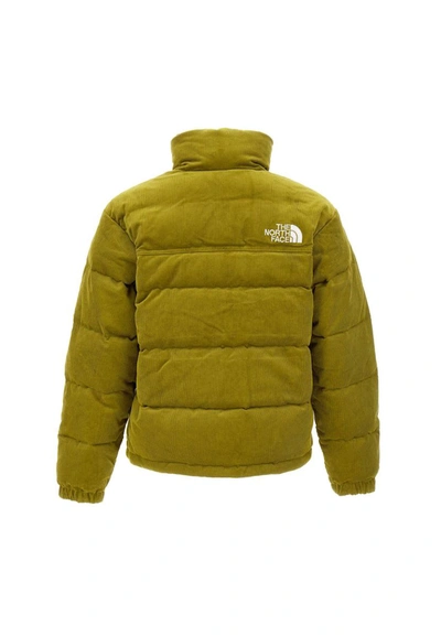 Shop The North Face "1992 Nuptse Sulfur" Down Jacket In Green