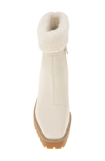 Shop Andre Assous André Assous Milana Fold Down Bootie In Ivory