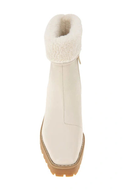 Shop Andre Assous Milana Fold Down Bootie In Ivory