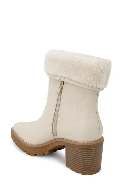 Shop Andre Assous Milana Fold Down Bootie In Ivory