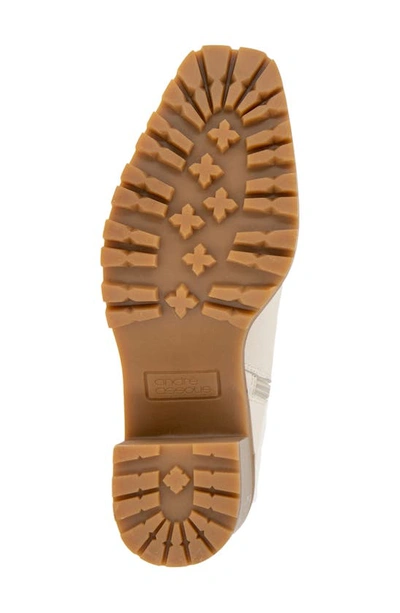 Andre Assous Milana Fold Down Bootie In Ivory