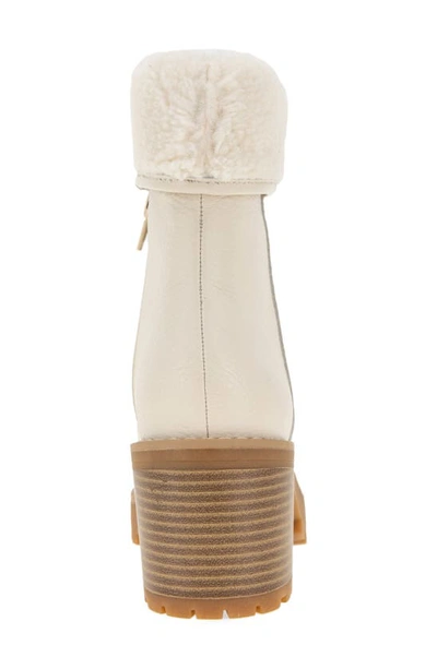 Andre Assous Milana Fold Down Bootie In Ivory