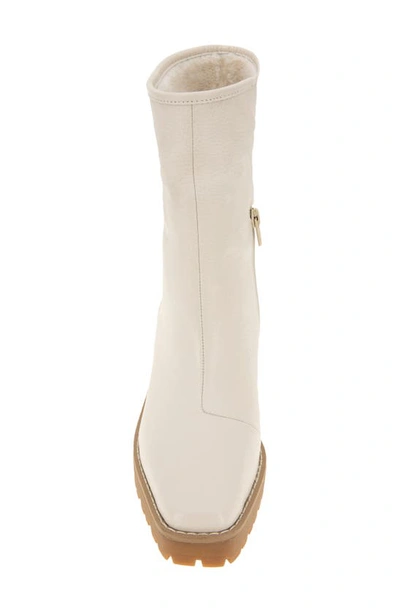 Andre Assous Milana Fold Down Bootie In Ivory