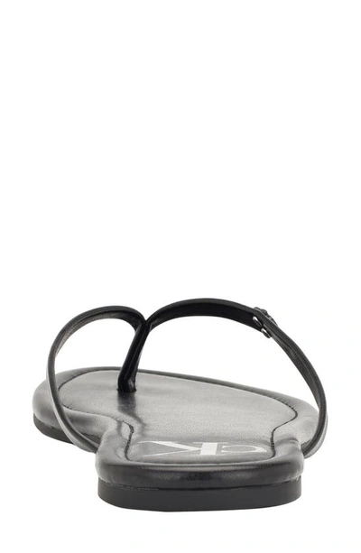 Calvin Klein Crude Flip Flop In Black