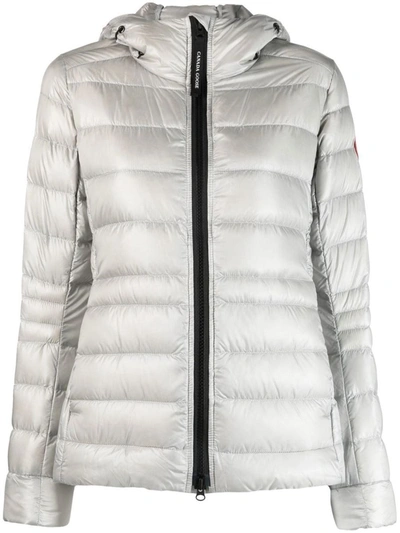 Shop Canada Goose Cypress Down Jacket In White