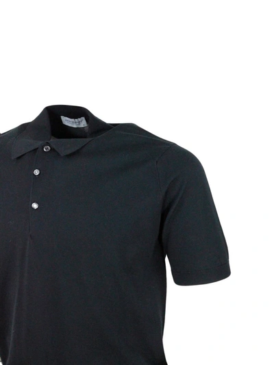 Shop John Smedley T-shirts And Polos In Black