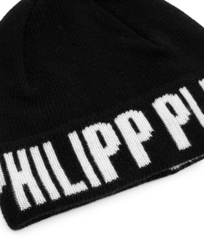 Shop Philipp Plein Beanie In Black