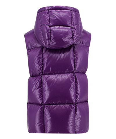 Shop Moncler Luzule Vest In Violet
