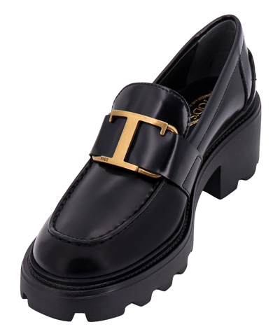Tod's T Timeless Loafers In Black
