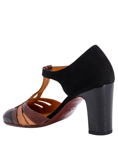 Shop Chie Mihara Wance Heeled Sandals In Black