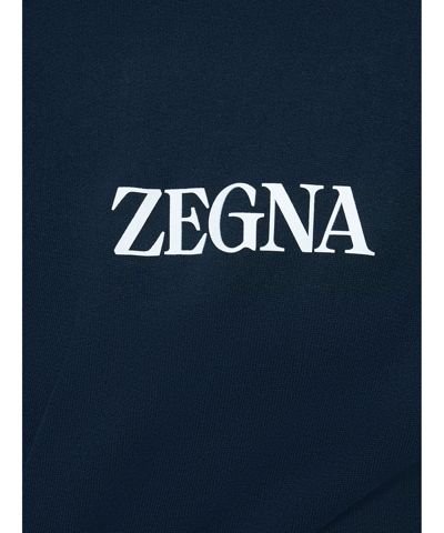 Shop Zegna #usetheexisting Sweatshirt In Blue