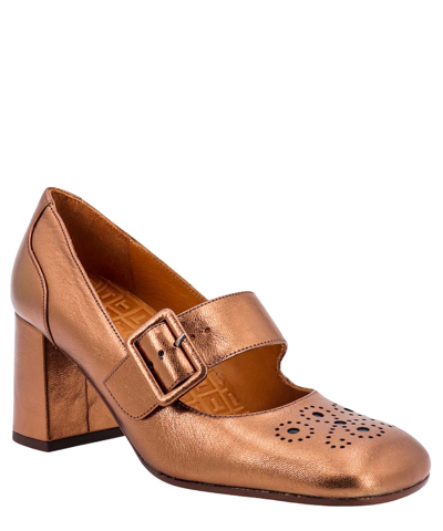 Shop Chie Mihara Paypau Pumps In Brown