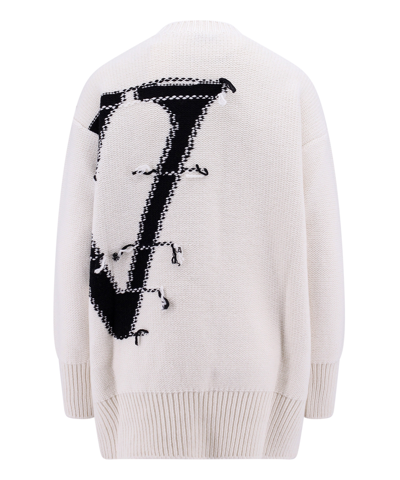 Shop Off-white Sweater In White