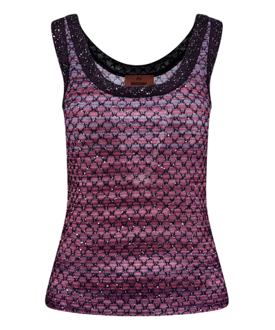 Shop Missoni Top In Pink