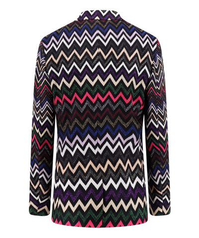 Shop Missoni Blazer In Multicolor