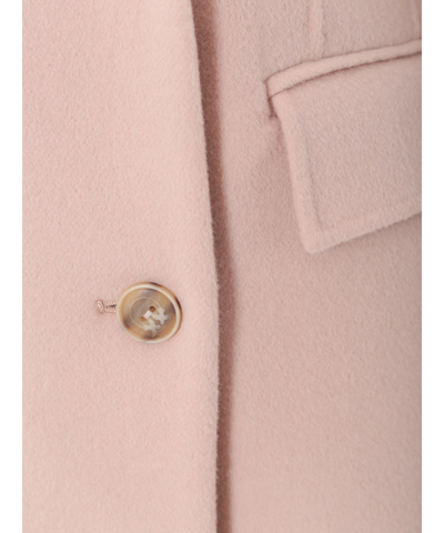 Shop Pinko Ebook Coat In Pink