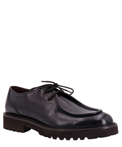 Shop Doucal's Derby Shoes In Brown