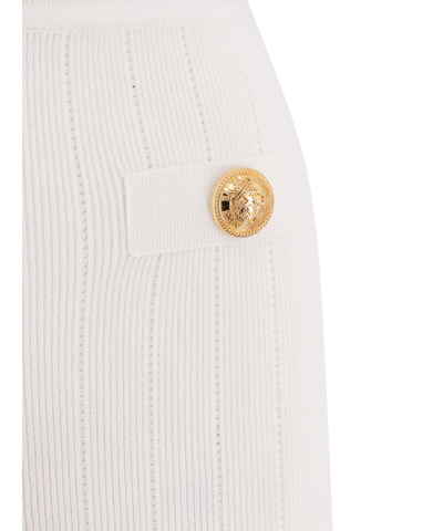 Shop Bally Mini Skirt In White