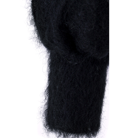 Shop Alberta Ferretti Roll-neck Sweater In Black