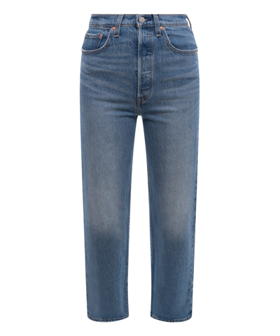 Shop Levi's Ribacage Jeans In Blue