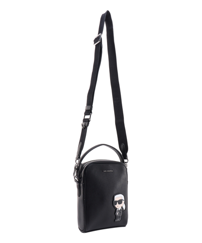 Shop Karl Lagerfeld Shoulder Bag In Black