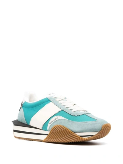 Shop Tom Ford Sneakers James In Green