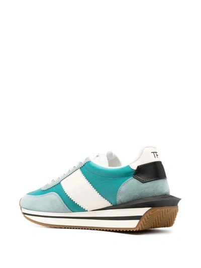 Shop Tom Ford Sneakers James In Green