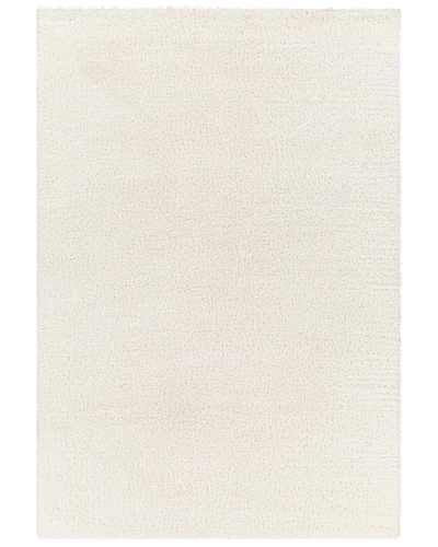Shop Surya Cloudy Shag Polyester Rug In White