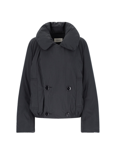 Shop Lemaire Padded Padded Down Jacket In Black  