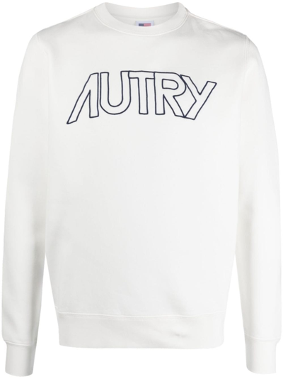 Shop Autry 'icon' Sweatshirt In ホワイト