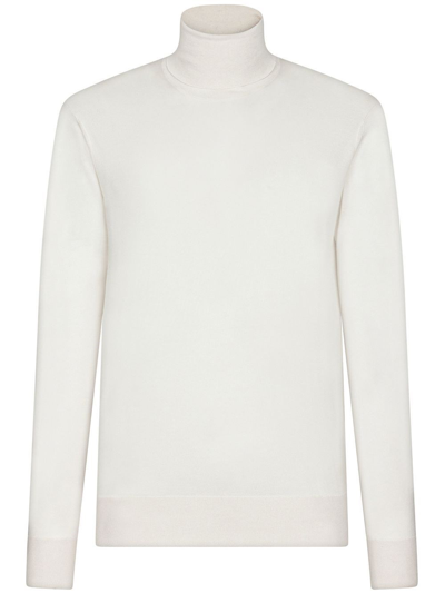 Shop Dolce & Gabbana Turtleneck Sweater In ホワイト