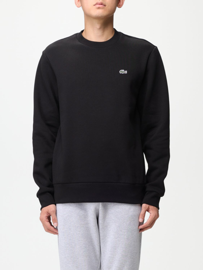 Shop Lacoste Sweatshirt  Men Color Black
