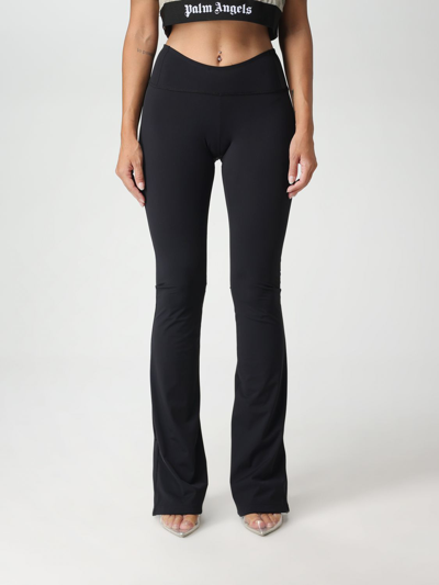 Shop Palm Angels Pants In Technical Fabric In Black