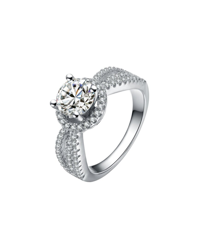 Genevive Silver Cz Ring