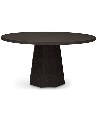 Shop Urbia Le Series Kaia Round Dining Table In Black