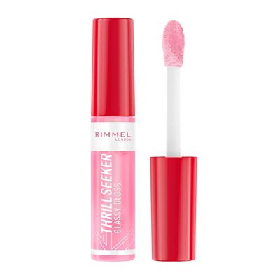 Rimmel London Thrill Seeker Glassy Lip Gloss 10ml (various Shades) - 150 Pink Candy In 150 Pink Candy