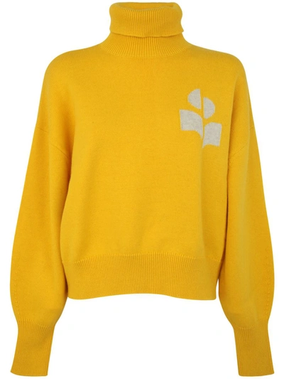 Shop Isabel Marant Étoile Nash Pullover Clothing In Yellow &amp; Orange