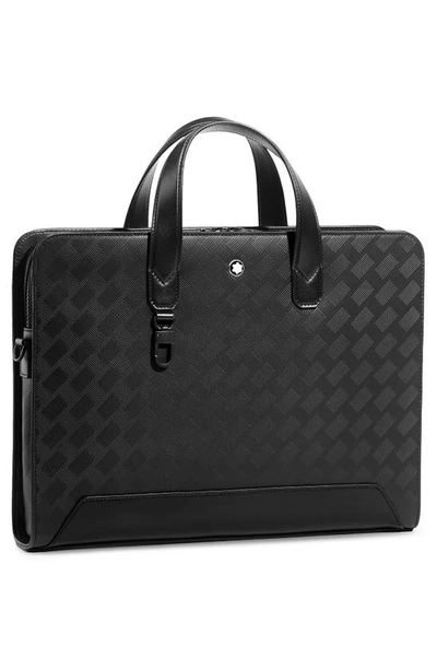 Shop Montblanc Extreme 3.0 Leather Document Case In Black