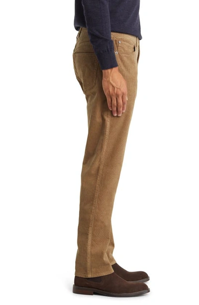 Shop Peter Millar Superior Soft Corduroy Five-pocket Pants In Khaki