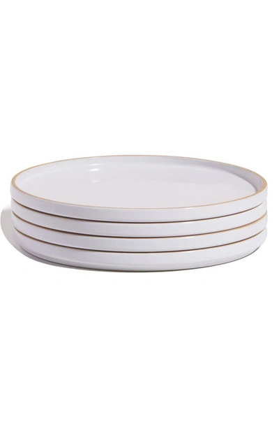 Shop Our Place Set Of 4 Dinner Plates In Steam